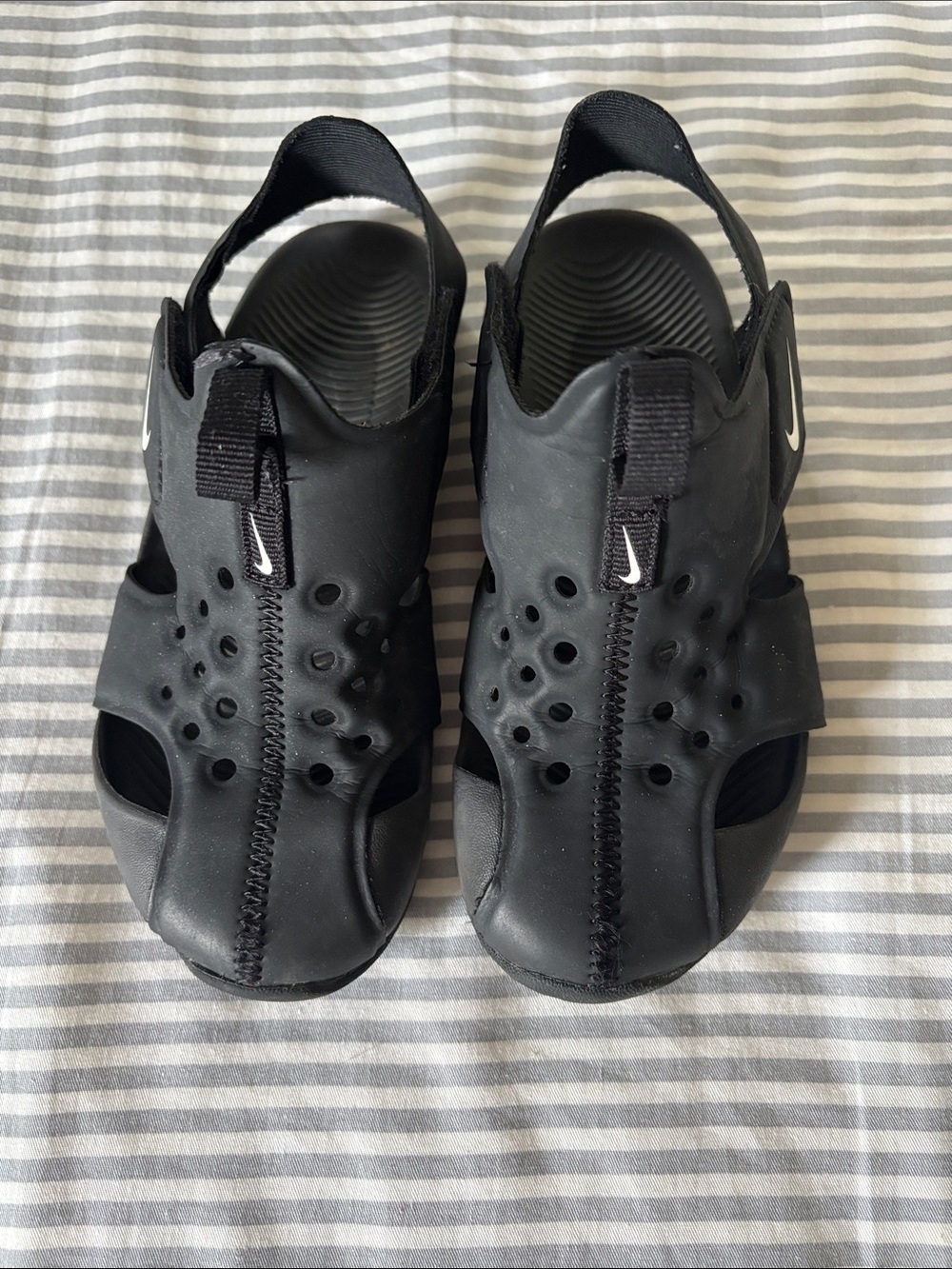 Nike Black Kids Hydro-Style Water Sandals